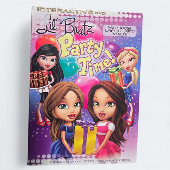 Lil' Bratz Party Time Interactive DVD - Picture 1 of 2